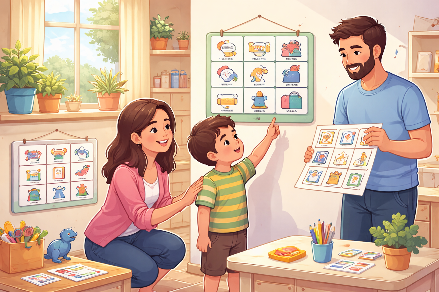 Free ABA Visual Schedule Templates for Autism Alpaca Health